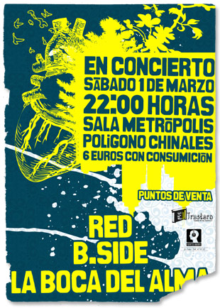 Cartel Concierto B.Side