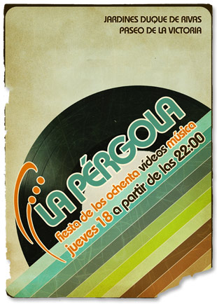 Cartel Fiesta de los Ochenta